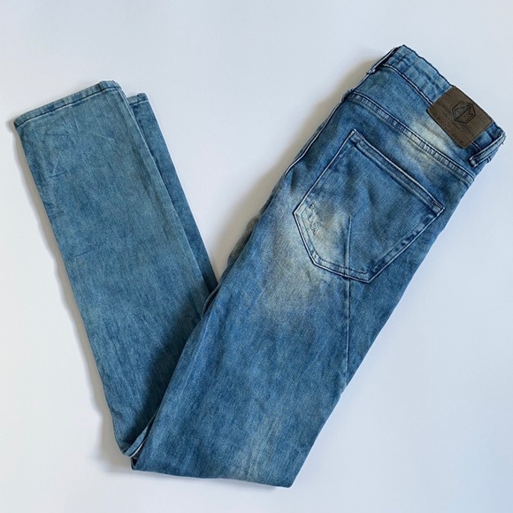 Zara Other - ZARA Man Medium Wash Skinny Jeans